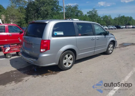 2013 Dodge Grand Caravan Se z USA, uszkodzony, nr VIN 2C4RDGBG3DR695651